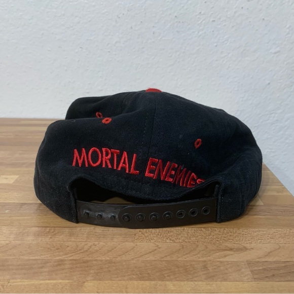 Vintage MGM Boxing Riddick Bowe vs Jorge Luis Gonzalez Snap Back Hat Adult - Picture 3 of 8